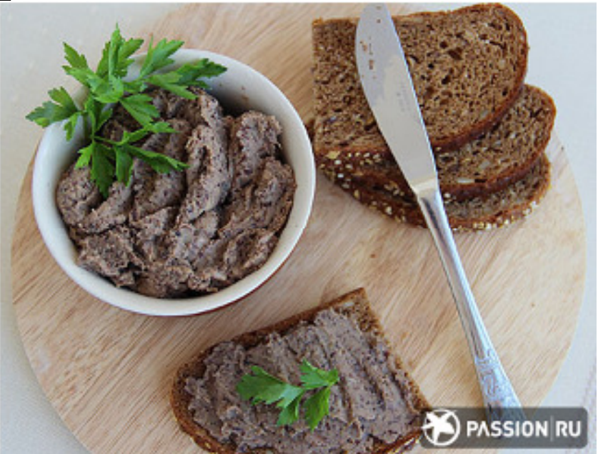 Pate de fasole cu ciuperci