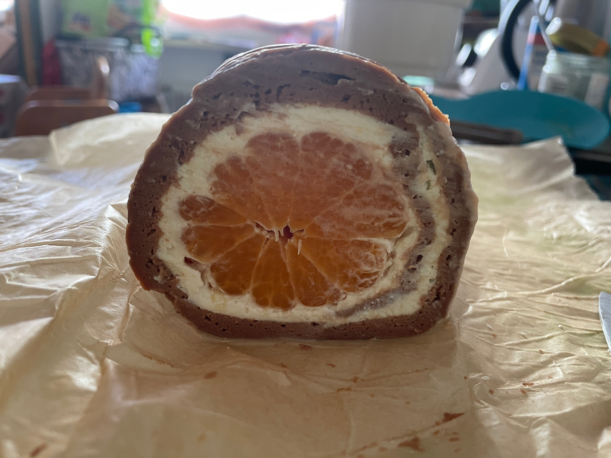 Rulada cu Mandarine/Portocale
